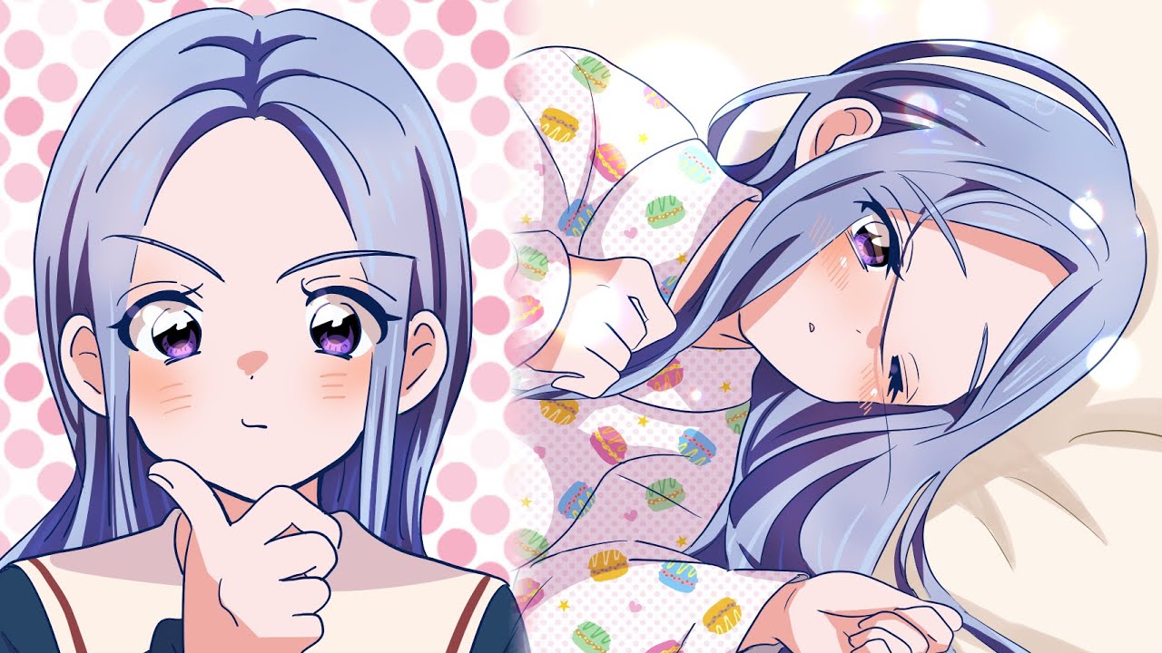 For Some Reason A Silver-Haired Cute Girl Often Crawls Into My Bed