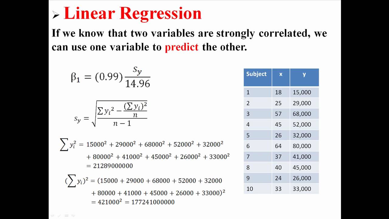 Linear Regression