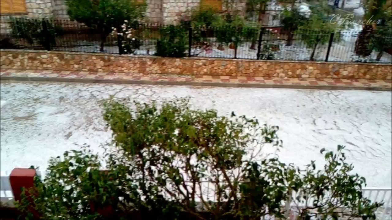 Tormenta De Granizo Alborea 4/06/2017