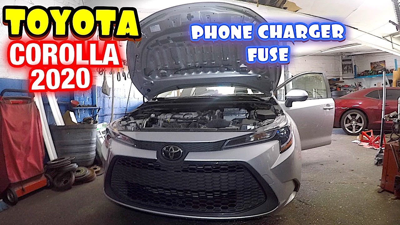2020 Toyota Corolla power socket Fuse