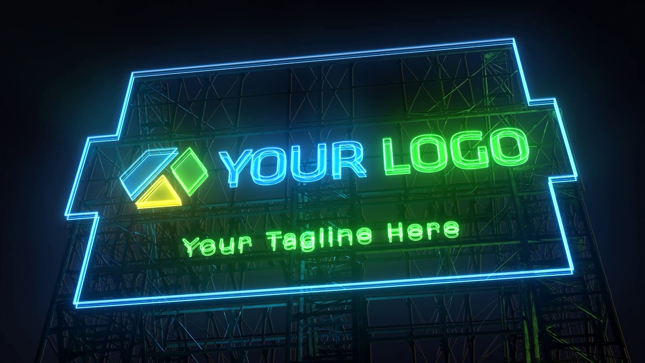 Stunning Neon Logo Animations
