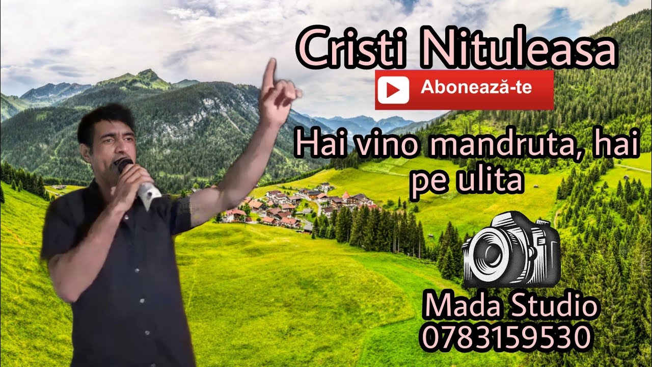 🔴Cristi Nituleasa❌ Hai vino mandruta, hai pe ulita ❌(Cover)