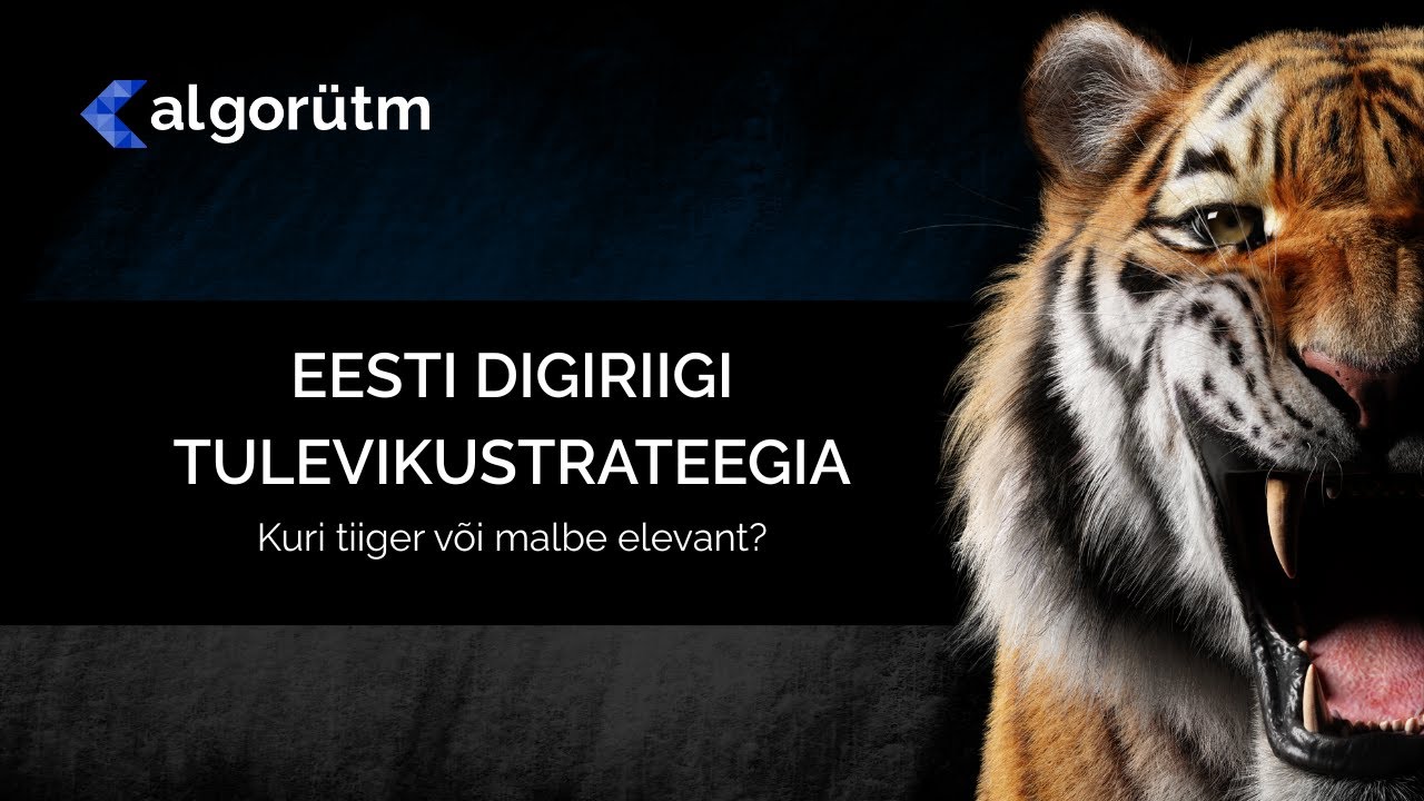 27.11 Algorütm: Eesti digiriigi tulevikustrateegia on paljulubav
