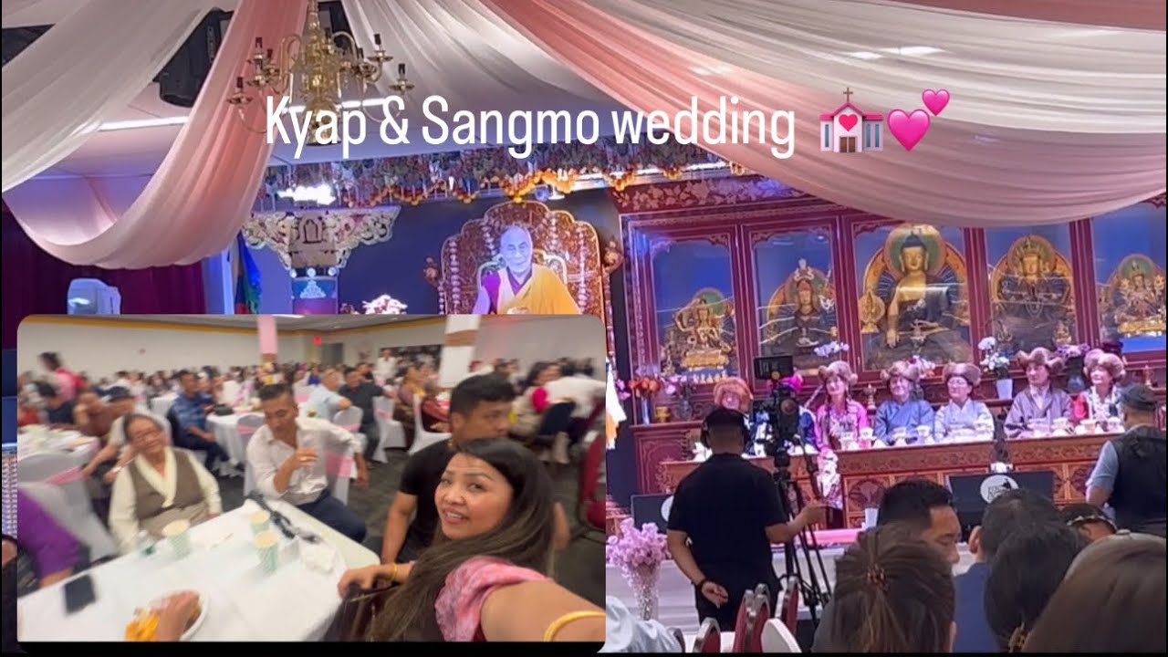 WEDDING CEREMONY WITH FAMILY  #nyc #tibetan #wedding #tsawabhumo