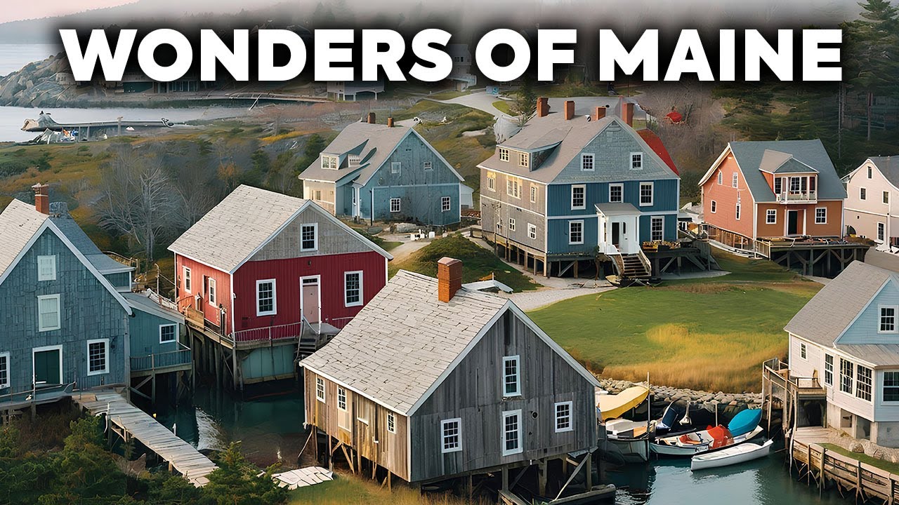 Wonders of Maine | The Most Amazing Places in Maine | Travel Video 4K