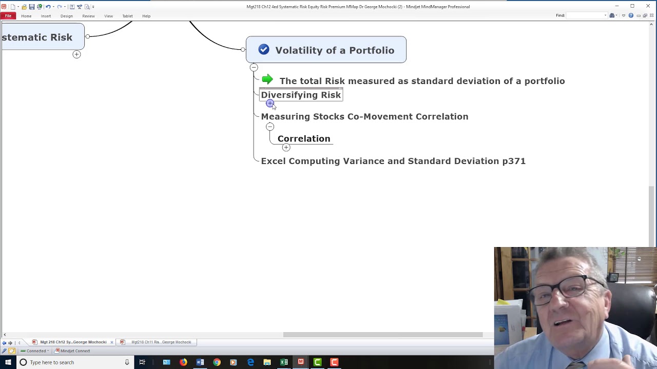 Mgt 218 Ch12 Systematic Risk and the Equity Risk Premium Dr George Mochocki