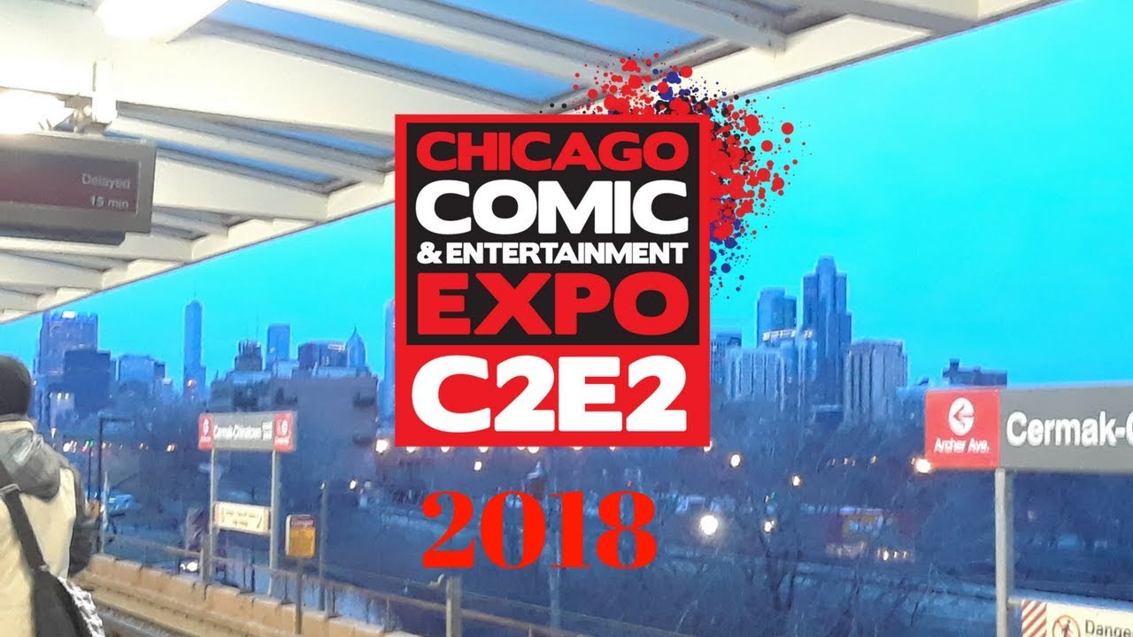 C2E2 2018 VLOG PART 1 | Stephy Blue