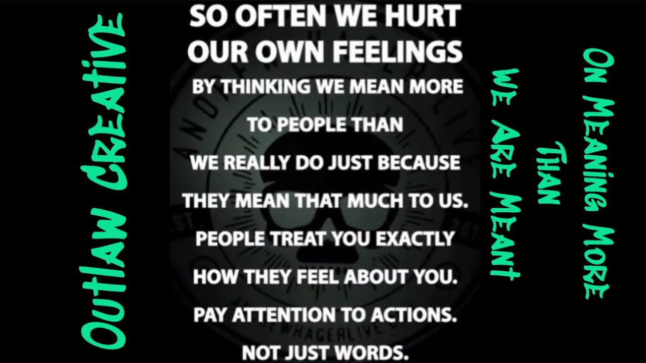 On Meaning More Than We Are Meant