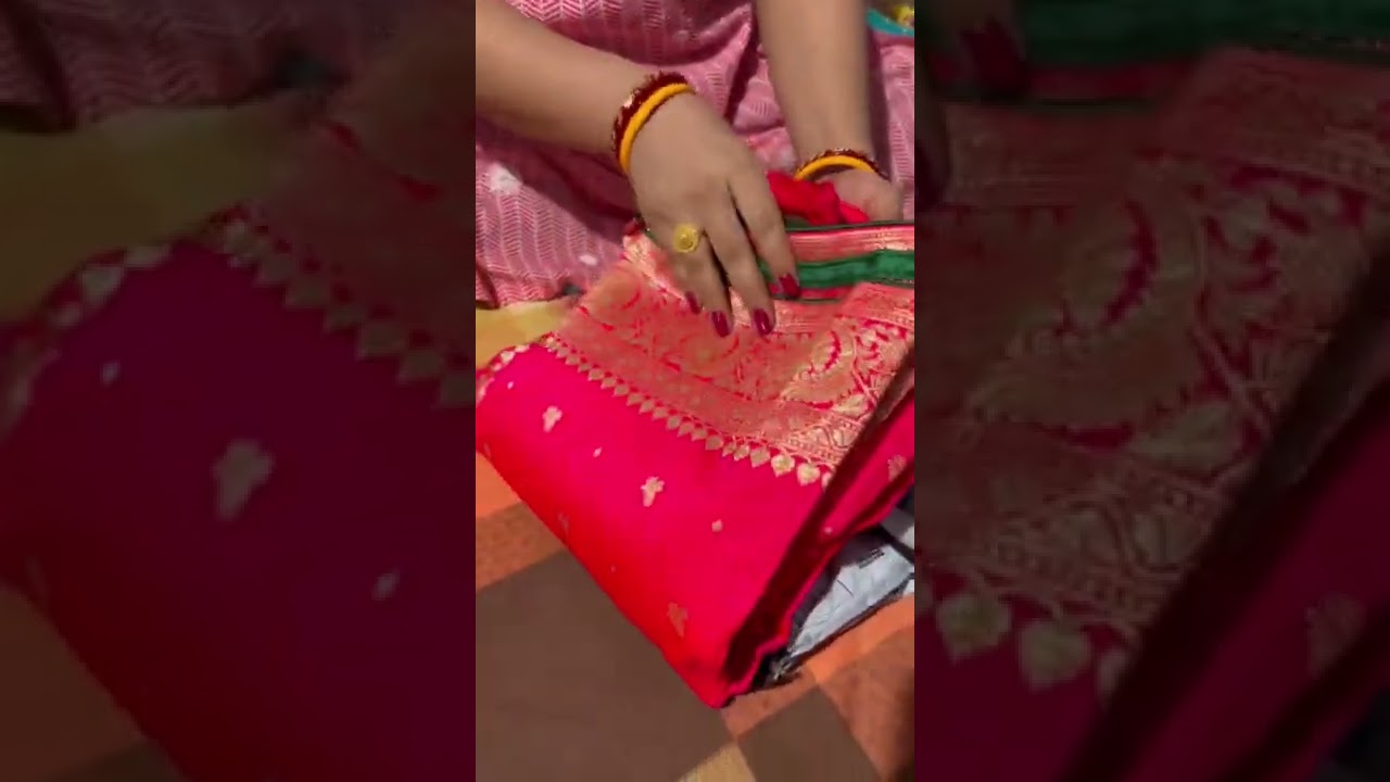 Unboxing Amazon beautiful saree😍|| Go for it without any doubt,link is in discription