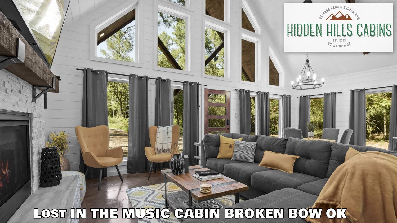 Come To Broken Bow Oklahoma For The Best Vacation Rental Cabins! | Lost In The Music Cabin
