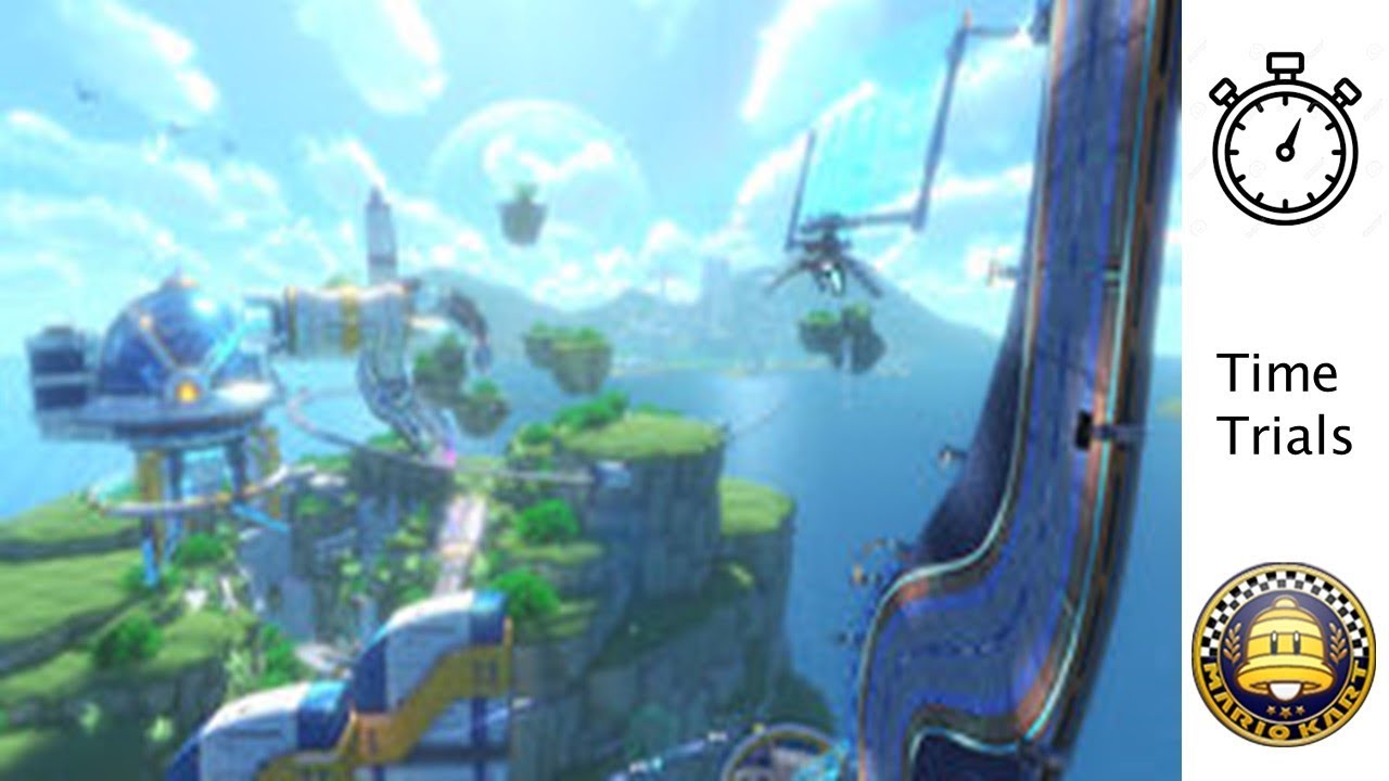 Mario Kart 8 Deluxe - Time Trials - Big Blue