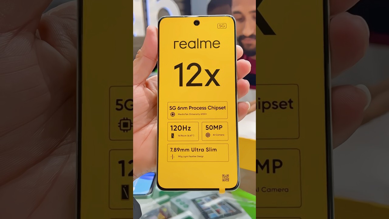 # Realme 12X 5g #                     #smartphone #explore #unboxing #shots