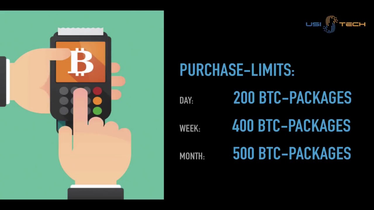 USI Tech   How the BTC Packages Work