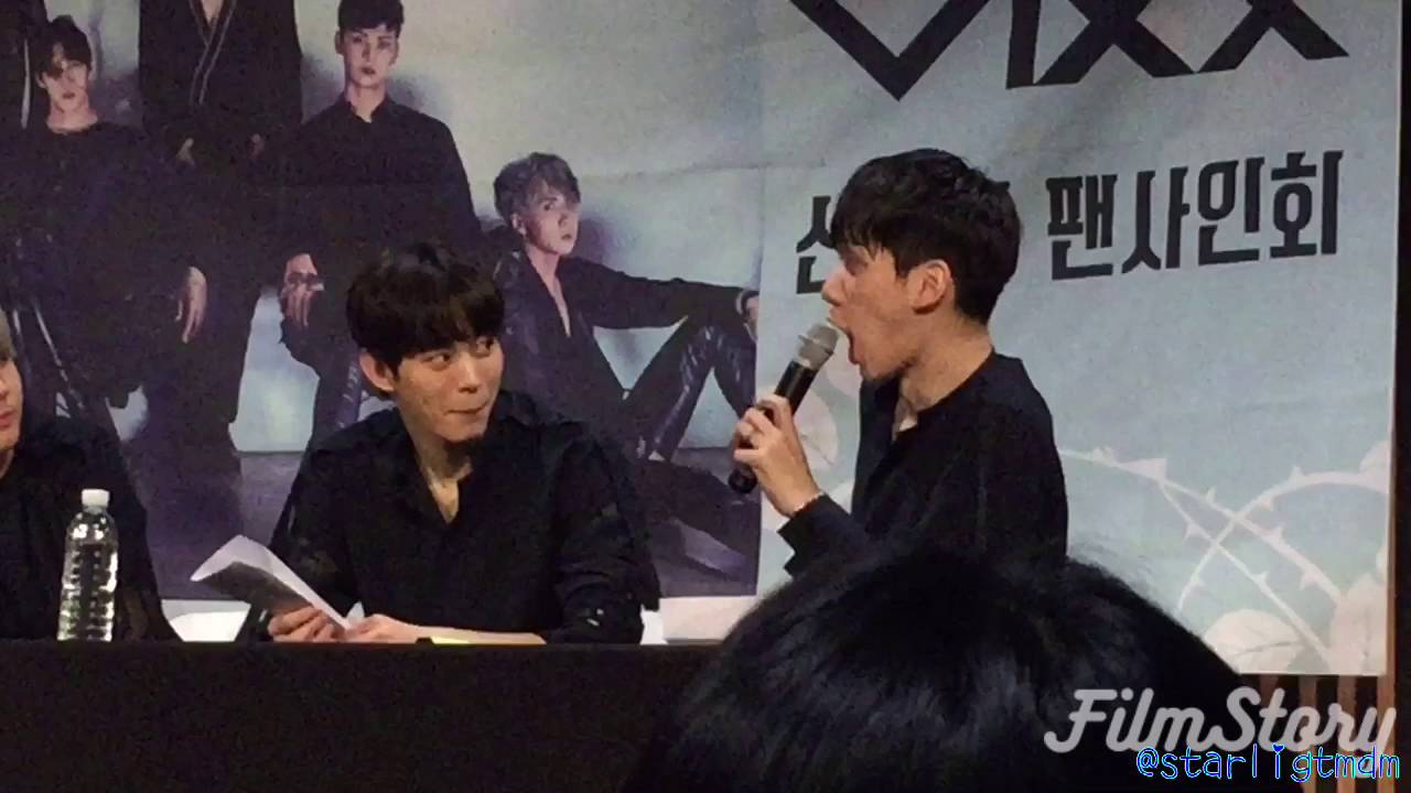 0817 빅스 팬사인회@일산 사랑해요Game