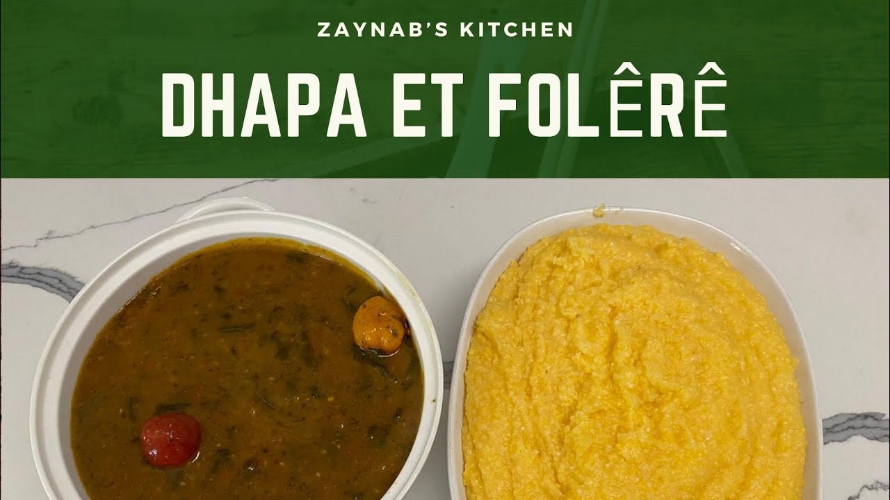 Dhapa et Folêrê Recipe