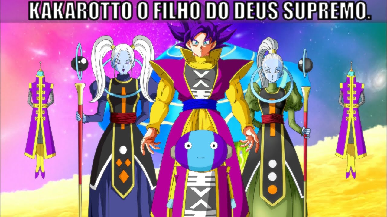 SE KAKAROTTO FOSSE ADOTADO POR ZEN'OH (HISTÓRIA COMPLETA)