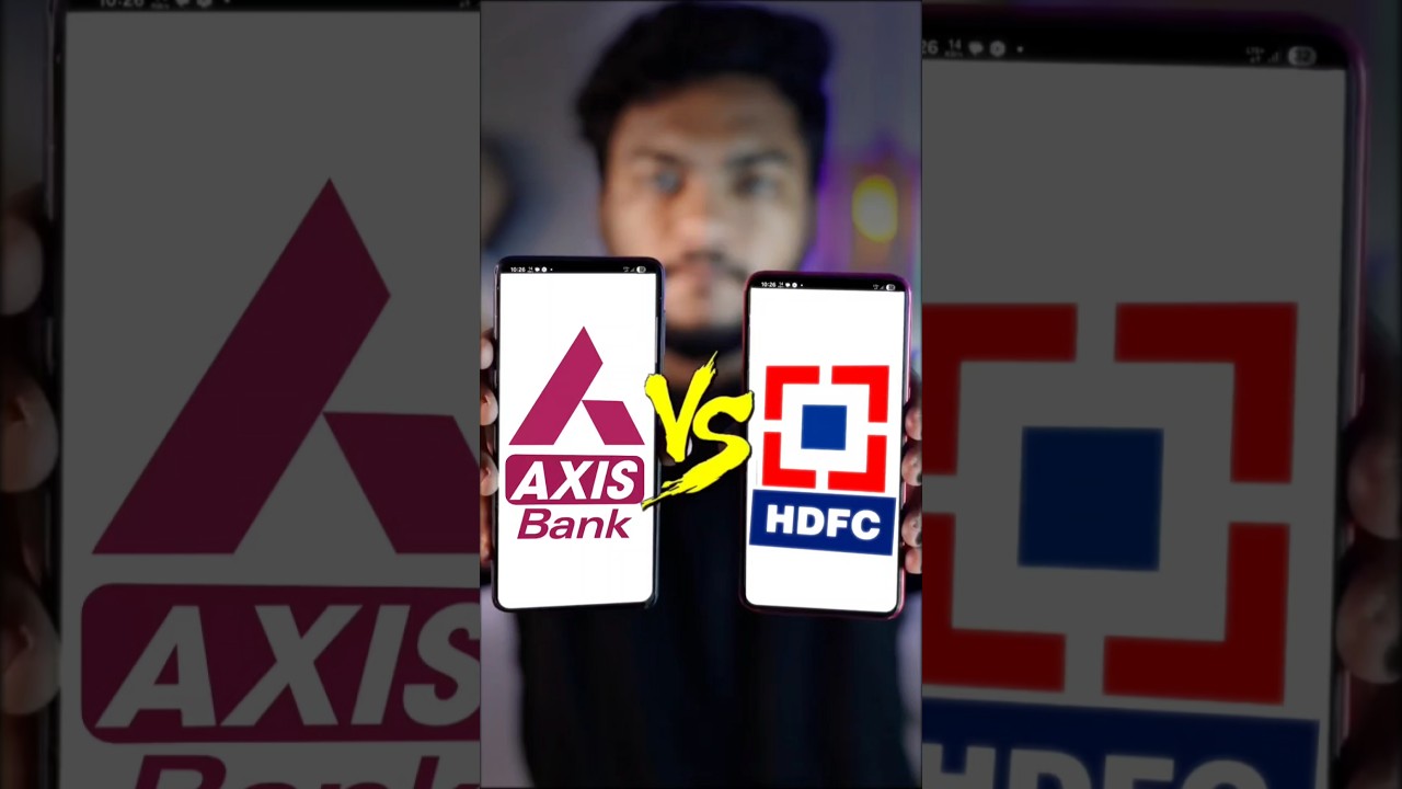 HDFC vs Axis Bank Which is Better? #hdfc #axisbank