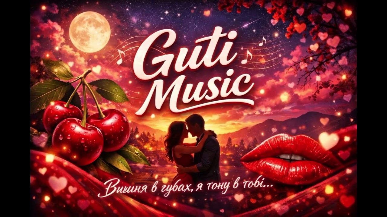 Guti Music – Вишня в губах 💋 Найсолодший хіт 2026 | Official Video