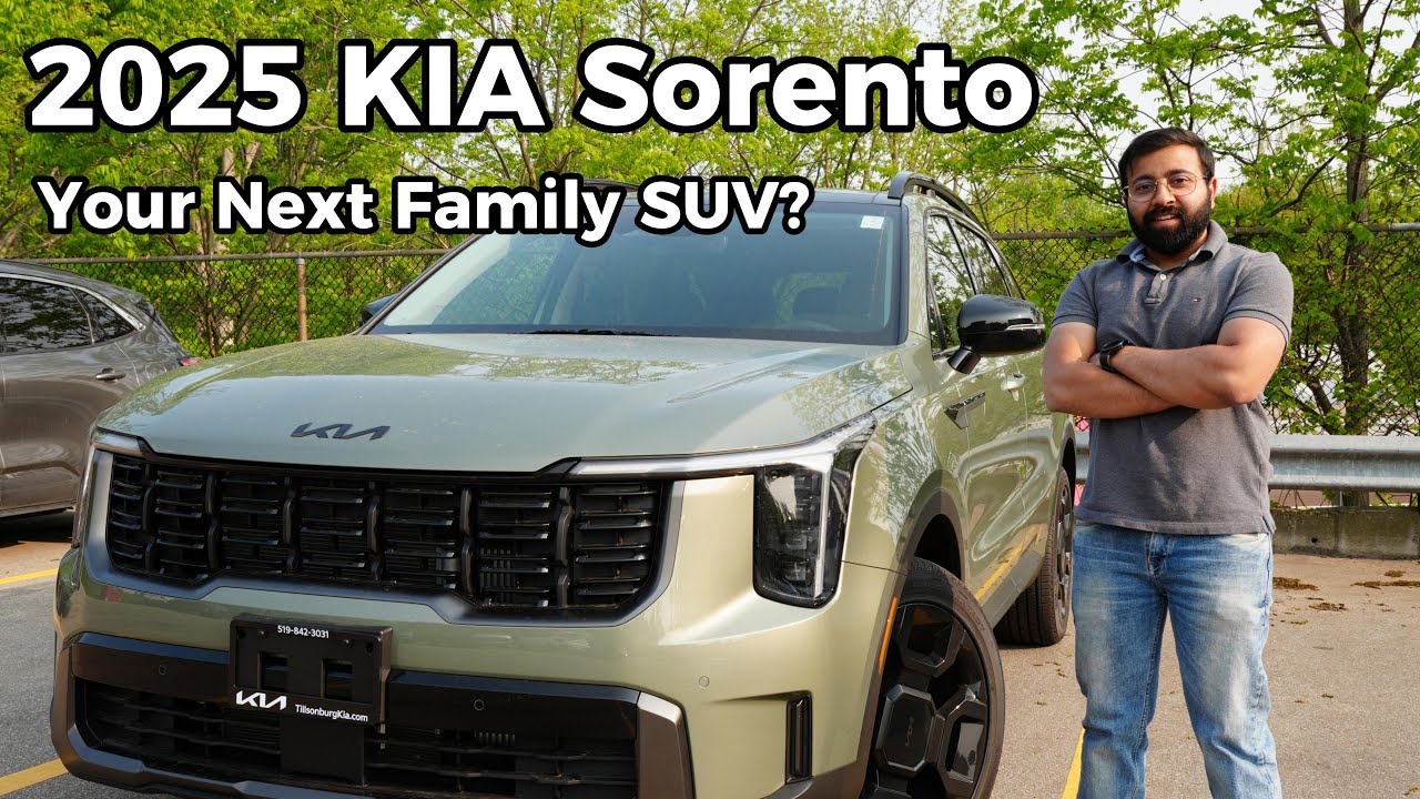 Не покупайте семейный внедорожник, пока не посмотрите этот обзор Kia Sorento 2025 года!
