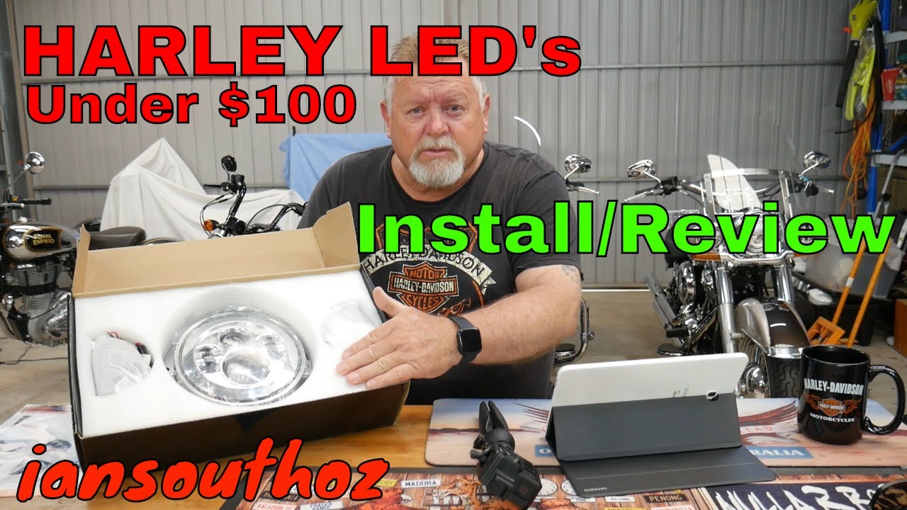 HARLEY LED LIGHTS TRUCKMALL INSTALL/REVIEW