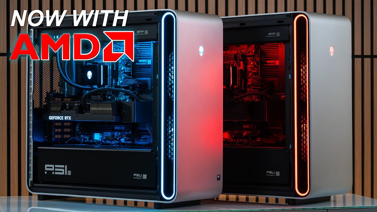 Обзор настольного компьютера Alienware Area-51 9950X3D — новые процессоры, новая производительнос...