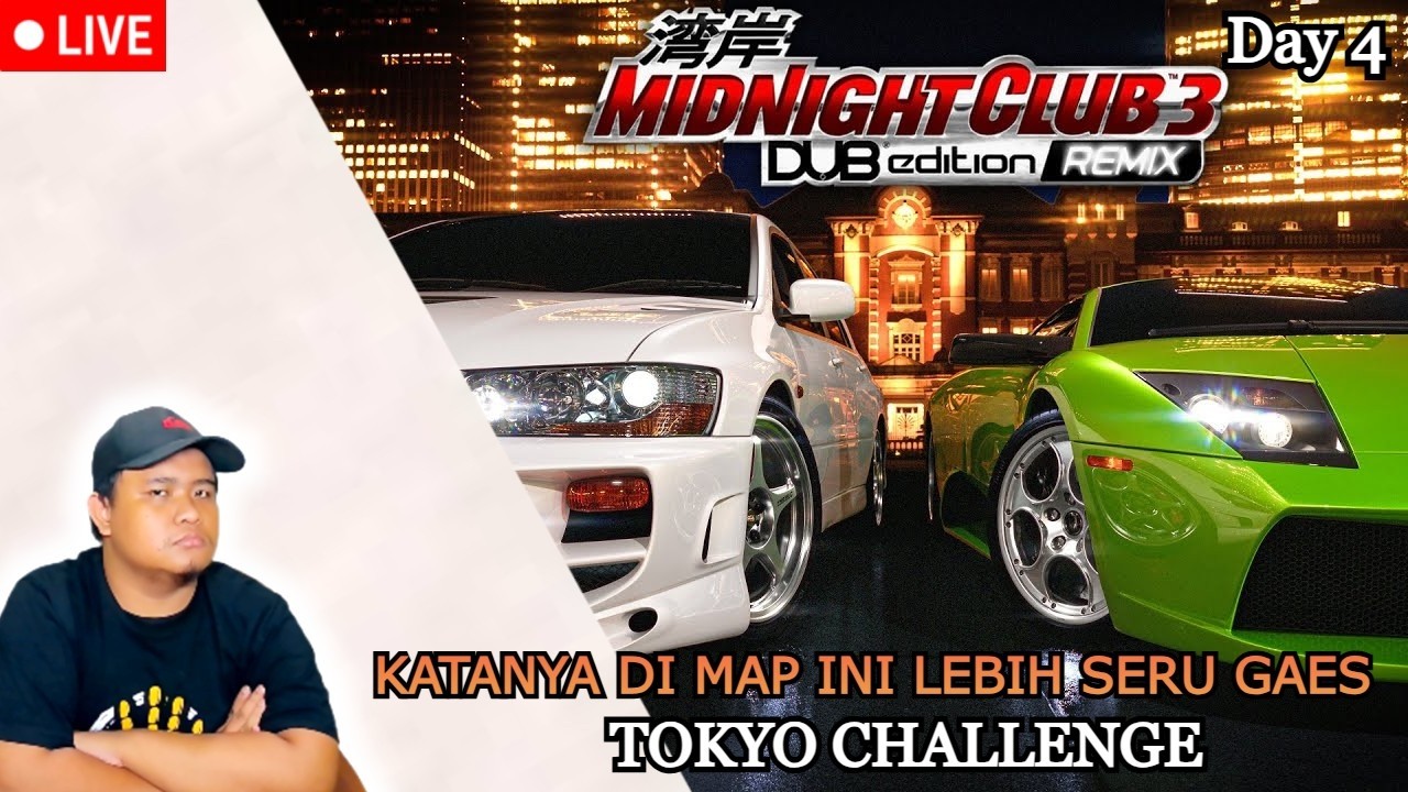 Waktunya Ke Tokyo Challenge Kah ?? - Menuju 100% Midnight Club 3 DUB Edition Remix || Day 4