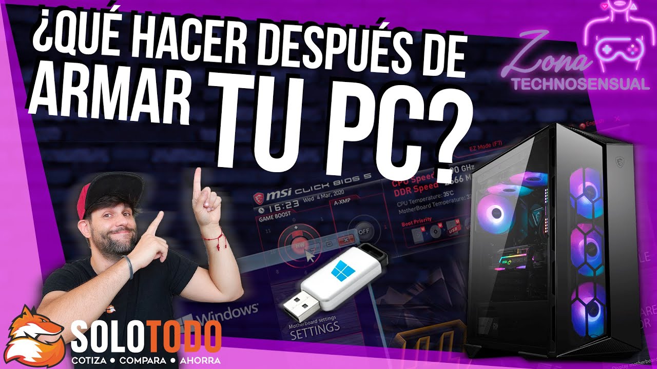 COMO INSTALAR WINDOWS CON UN PENDRIVE BOOTEABLE  / SOLOTODO / #pc #windows #gaming #usb