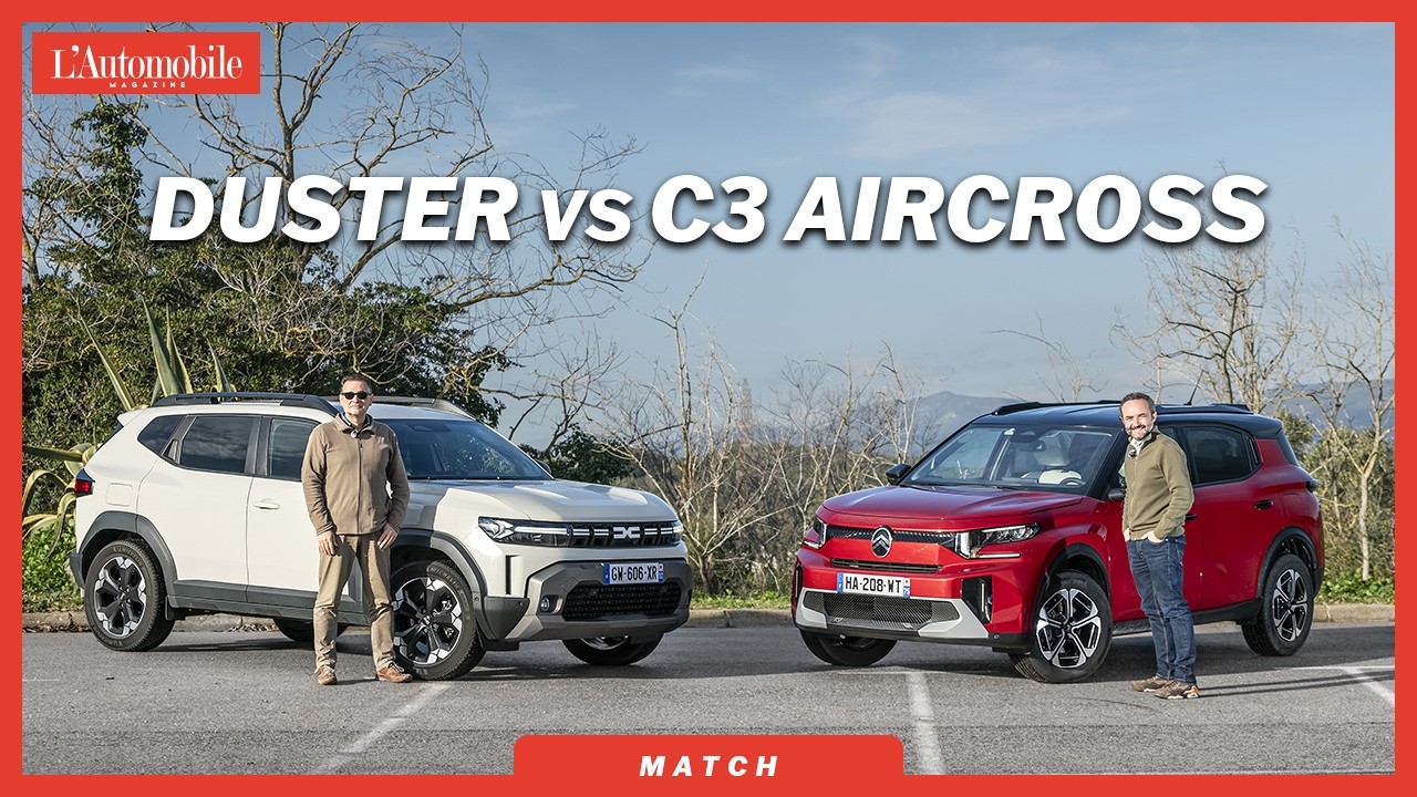 Nouveau C3 Aircross : meilleur que le Duster ? | Essai Citroën vs. Dacia