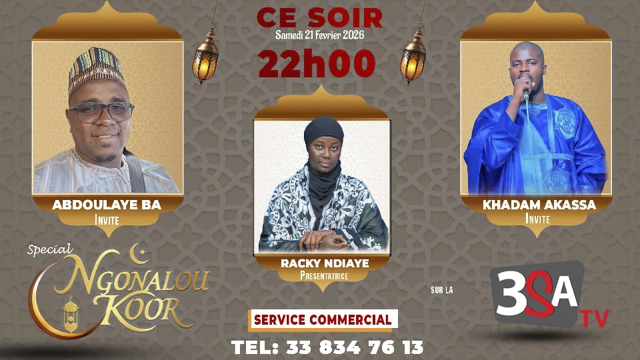 🔴 Ngonalou Koor: Racky Ndiaye reçoit Abdoulaye Ba et Khadam Akassa