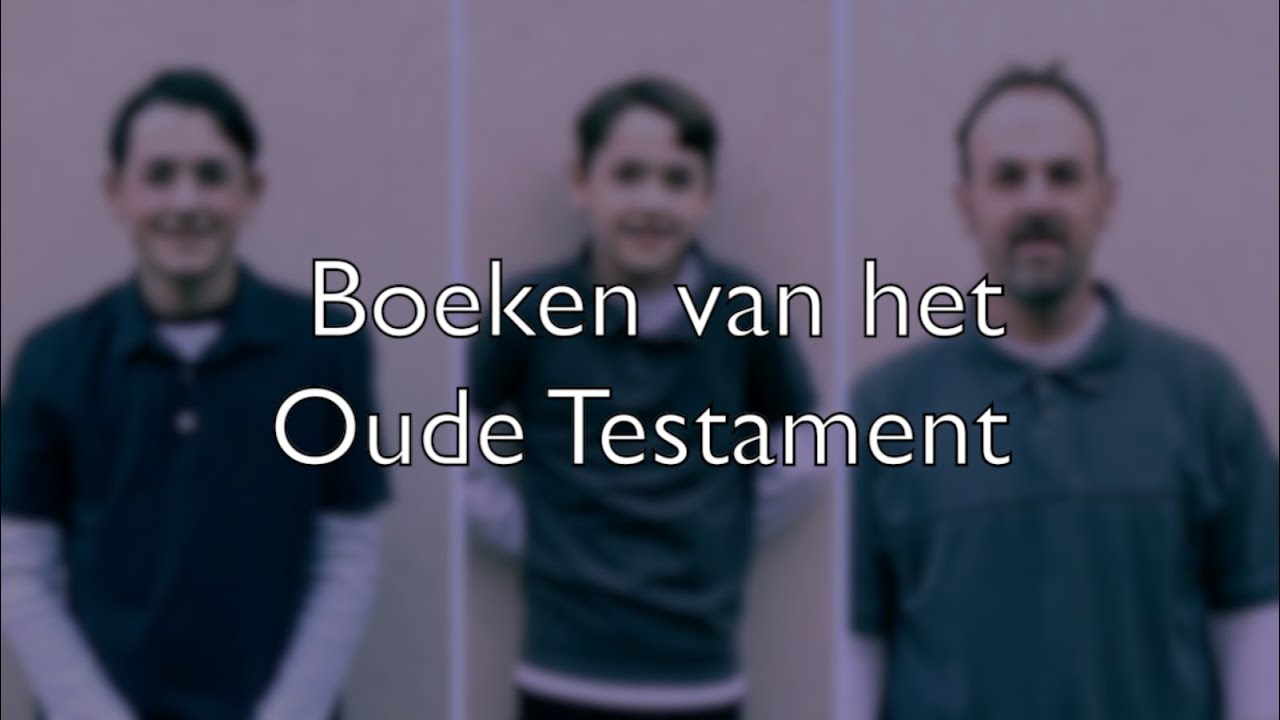 Boeken van het Oude Testament Lied [Lyric Video]