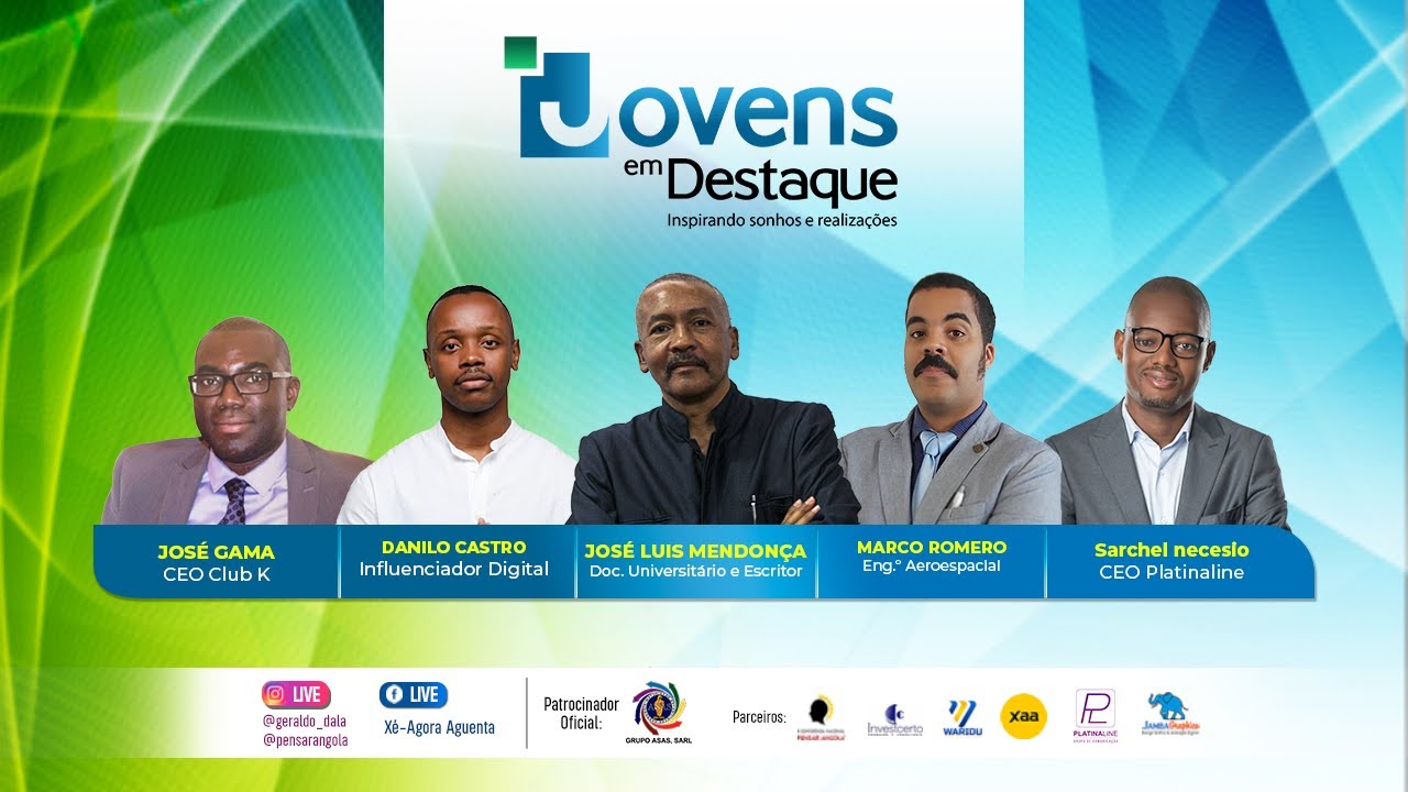 Jovens em Destaque #4 com: Danilo Castro, Sarchel Necesio, José Gama, Marco Romero, José Luís Mendon