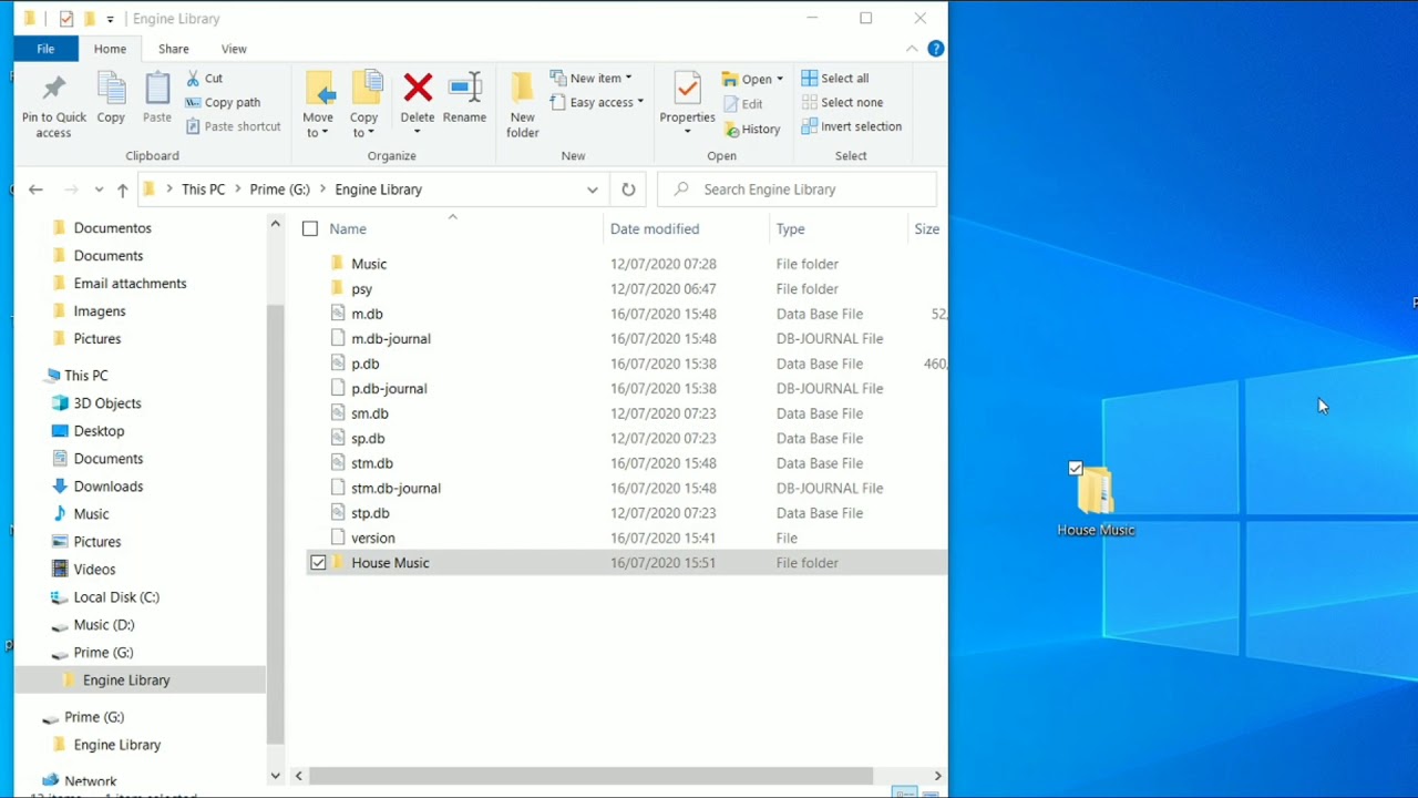 Denon Prime 4 Analize Internal ssd folder's and sub folders workaround