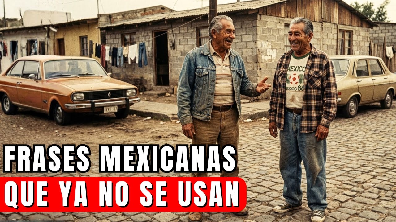 15 Expresiones MEXICANAS Que Ya Nadie Utiliza | ¿Las Recurdas?