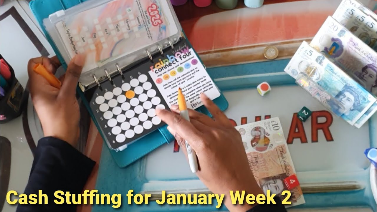 Cash Stuffung £425 for January Week 2
