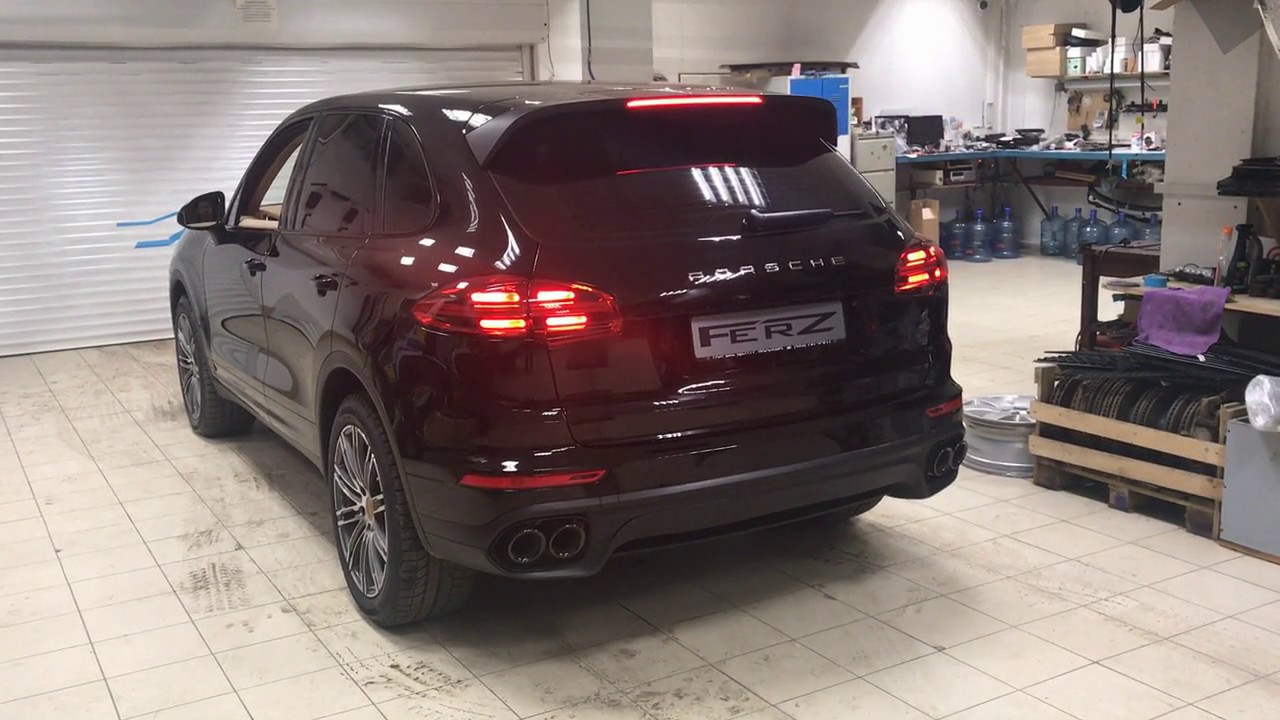 Sound booster for Porsche Cayenne