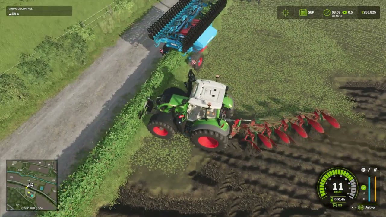 Farming Simulator 25 #agricultura #fendt