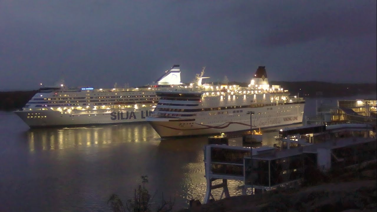 Cinderella & Symphony At Mariehamn 30 06 2023 Viking Line Silja Line Tallink