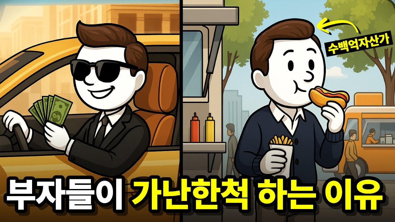 부자들이 가난한척 하는 진짜 이유