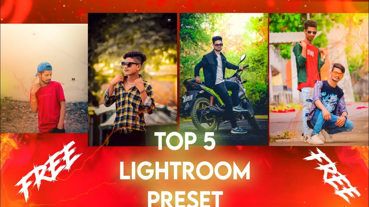 Professional Top 5 Lightroom Preset Download Free 😲 || #lightroom