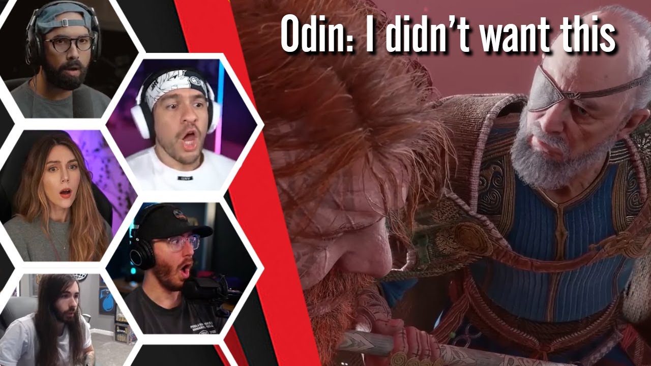 Lets Player's Reaction To Odin Ending Thor - God Of War:Ragnarök
