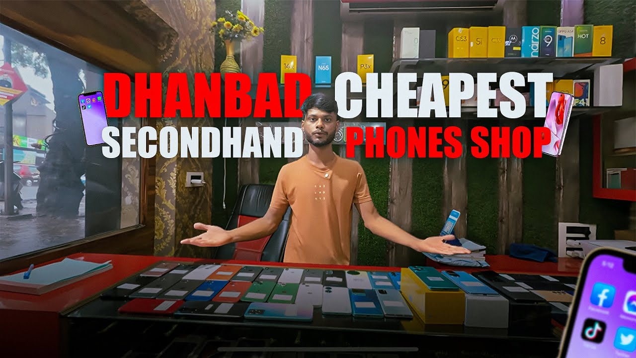 Biggest Second Hand Mobile Shop In Dhanbad Jharia | 4000 RS Se phone starting😱😱