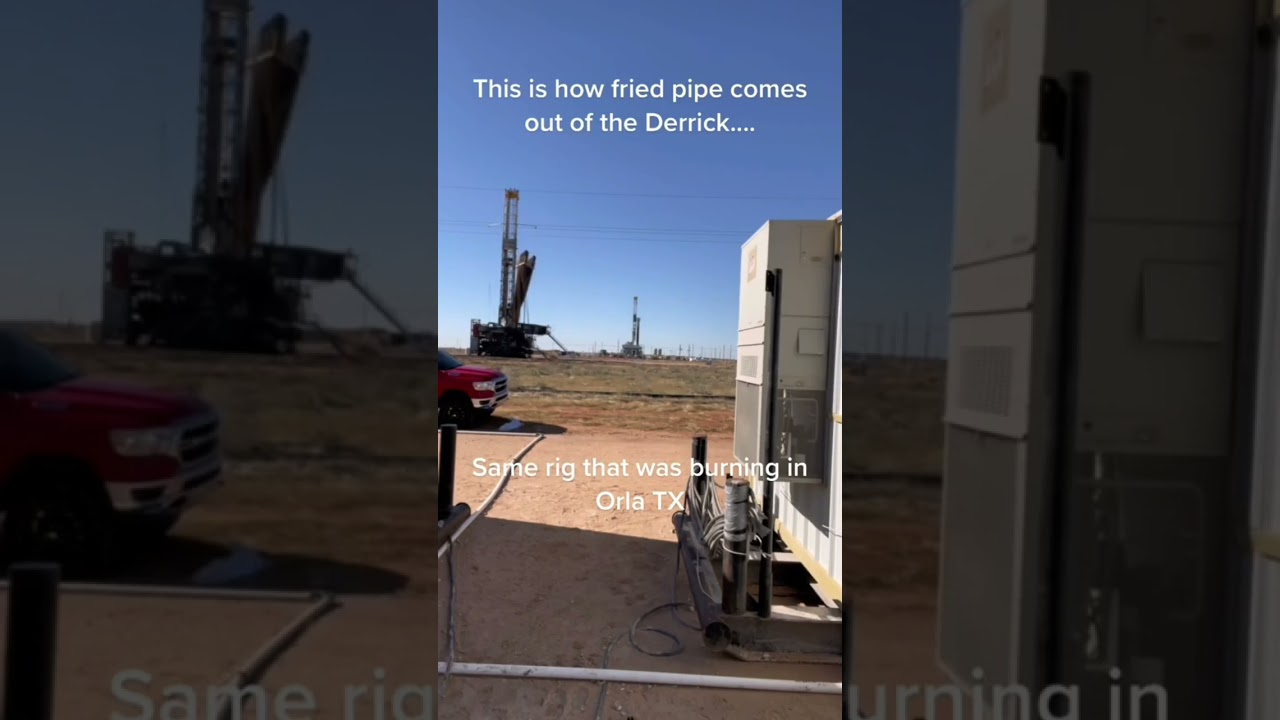 drilling rig fire aftermath. Nov 24 2022