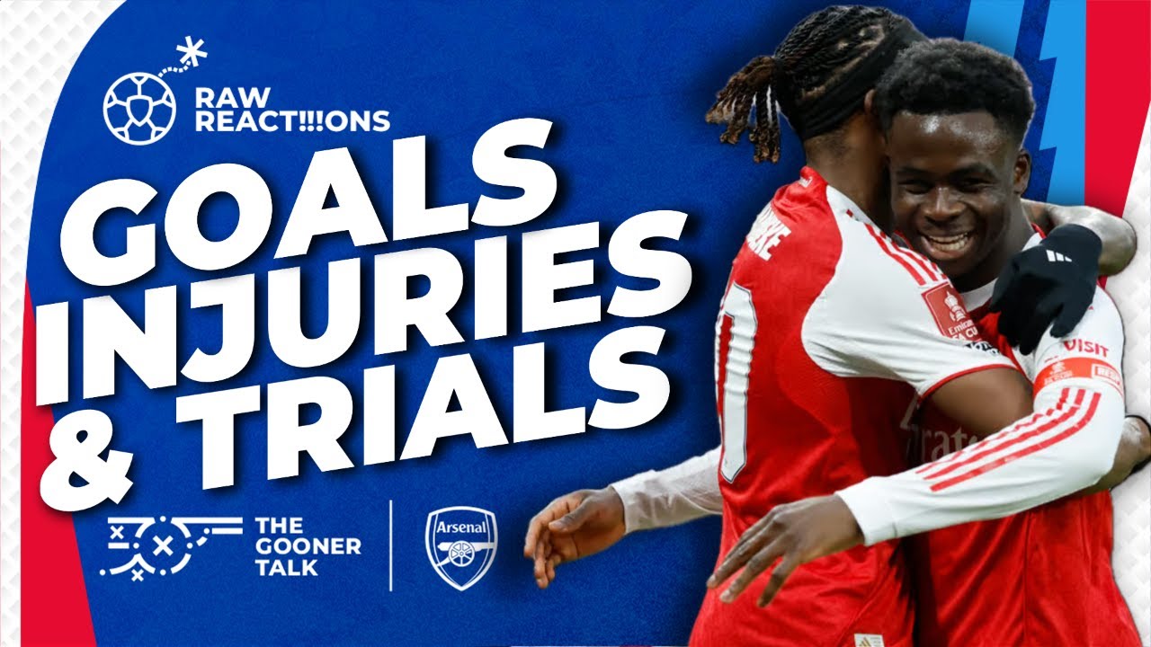 Arsenal Batter Wigan, Calafiori & Odegaard Injury Woes + Madueke, Saka and Eze Trial Works!