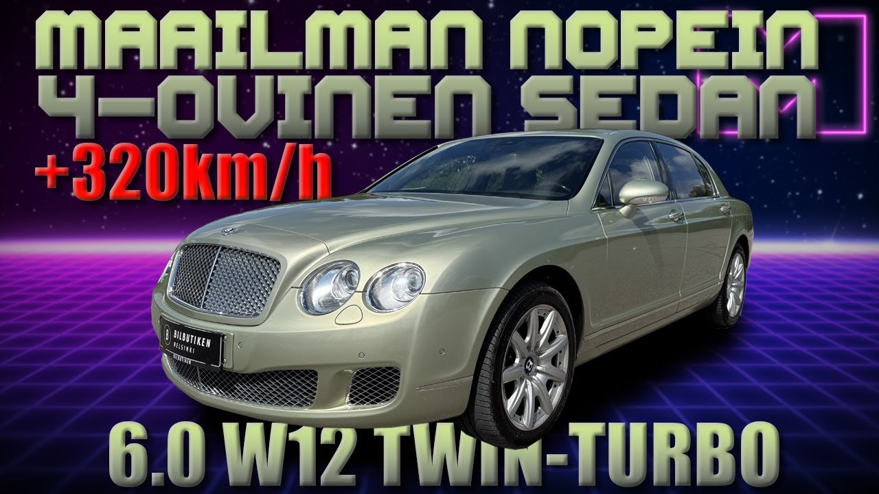 KOEAJOSSA - BENTLEY CONTINENTAL FLYING SPUR 6.0 W12 (2008)