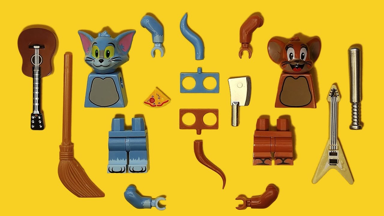 LEGO Tom and Jerry | Unofficial Minifigure | TV Cartoon