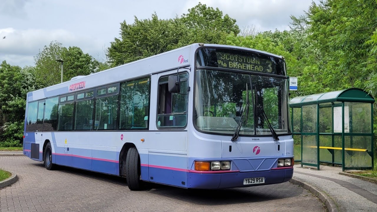 [Nice ZF!] Preserved Volvo B10BLE Wright Renown | Y629RSA | First Aberdeen 62164 (629)