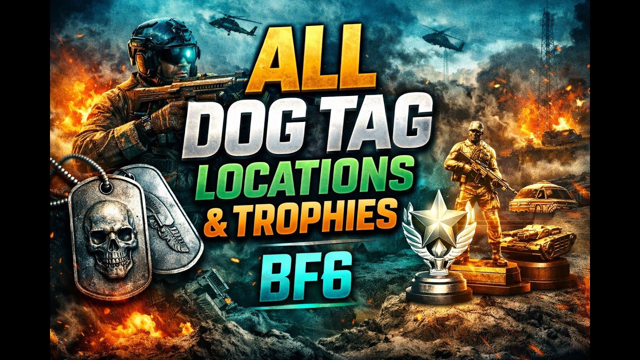 Battlefield 6 – ALL Dogtag & Trophy Locations (100% Guide)