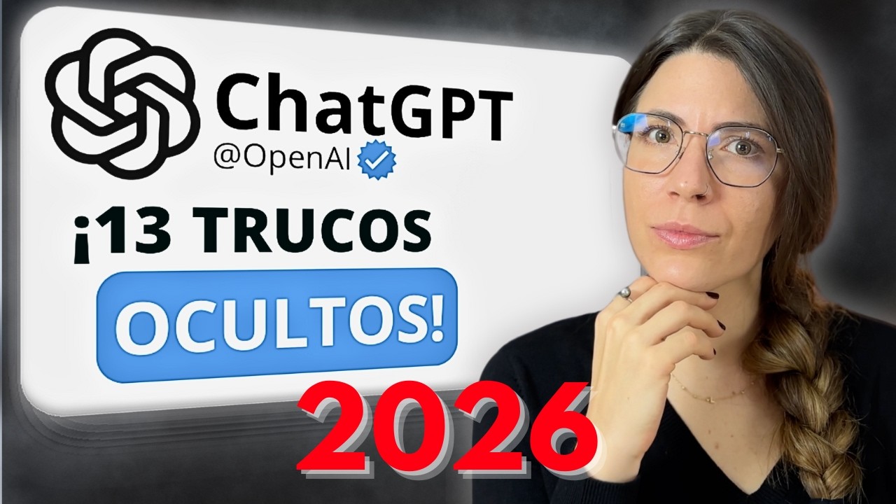 13 Trucos OCULTOS de ChatGPT que el 90% ignora (Guía 2026)
