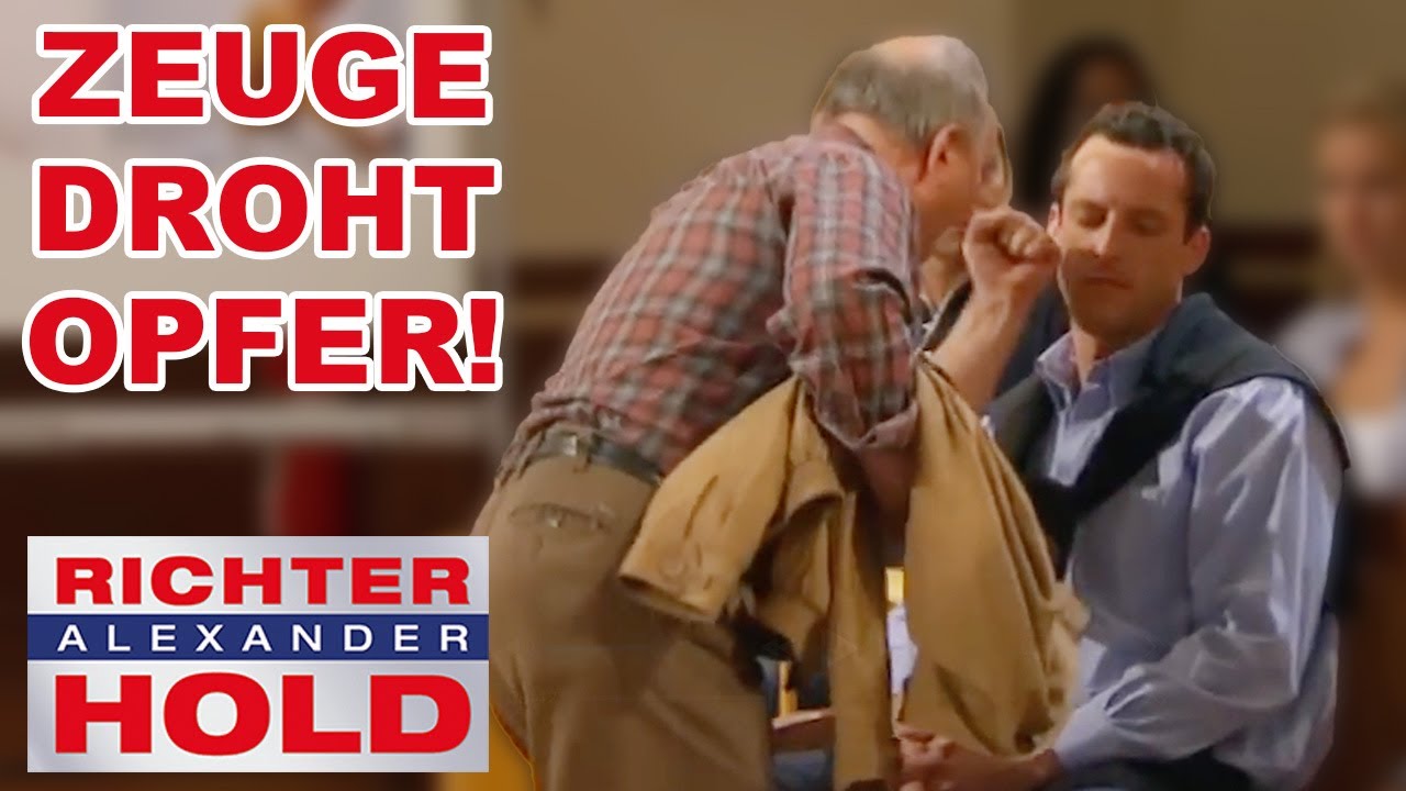 Wut-Ausbruch vor Gericht! Zeuge droht Opfer im Sitzungssaal! |2/2| Richter Alexander Hold | Sat.1