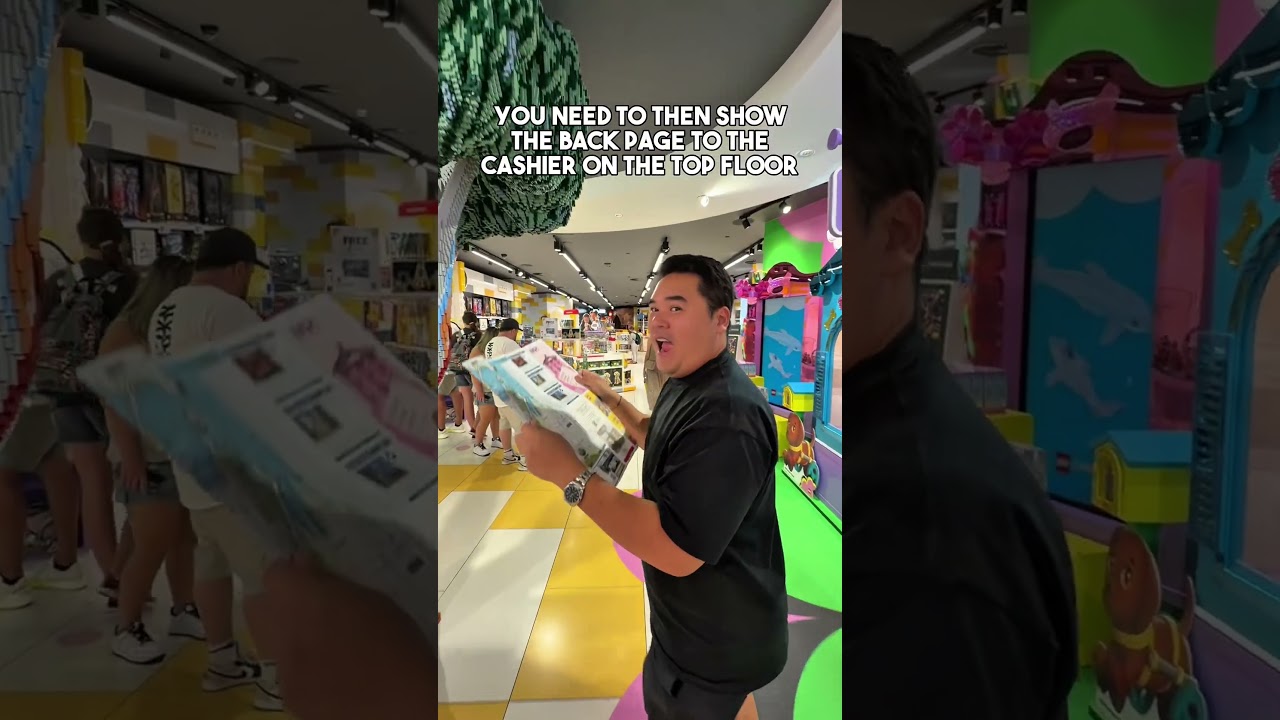 Score a piece of exclusive #sydney #lego #legobricks by doing this! #placesinsydney #souvenir